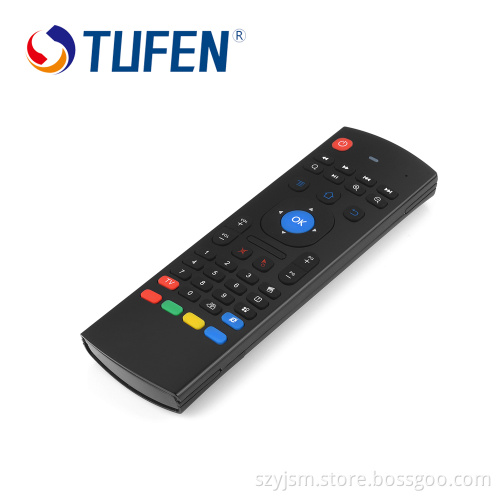 Factory Price 2.4G RF Wireless Remote Control MX3 Air Mouse For Android TV Box